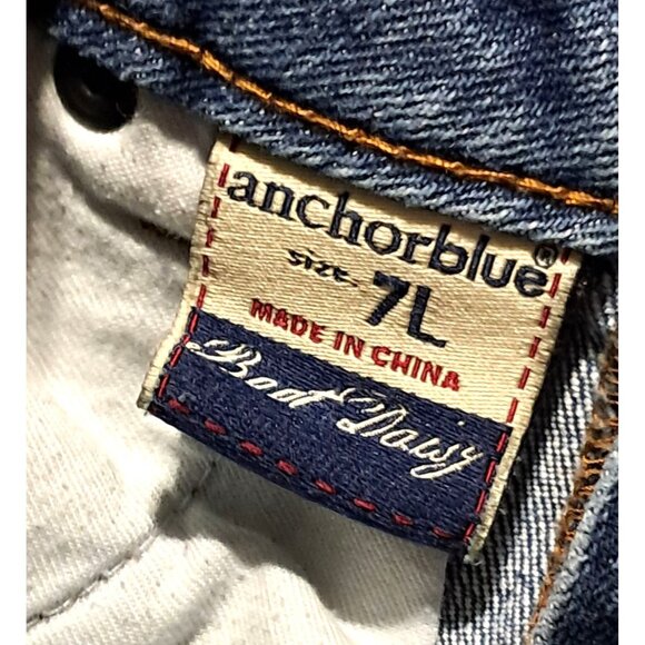 Anchor Blue Womens Bootcut Jeans Size 7 L Cotton Blend Low Rise Y2K - Picture 4 of 10